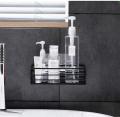 Punch-Free Multipurpose Kitchen Bathroom Wall Holder Metal Shelf Storage with Strong Magic Sticker. 
