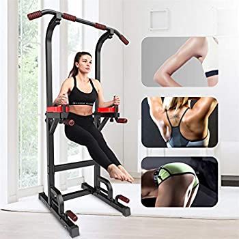 Power%20Tower%20Pull%20Up%20Bar,%20Adjustable%20Height%20Pull%20Up%20&%20Dip%20Station%20Multi-Function%20Home%20Gym%20Strength%20Training%20Fitness%20Workout%20Station%20-%20Image%204