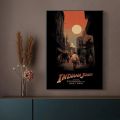 Classic Movie Posters Lost Ark Raiders Canvas Poster Retro Home Wall Art Wall Stickers Cafe Bar Decoration Pictures Frameless. 
