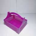 customize hand made Mini Gift Basket Acrylic Plastic For Kids Gifts. 