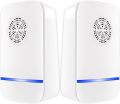 Ultrasonic Pest Repeller, 2 Pack Plug In Mosquito Repellent Pest Repellent, Indoor Electronic Control Deterrent for Mouse, Spiders, Bugs, Fleas,  Ants, Insects,. 