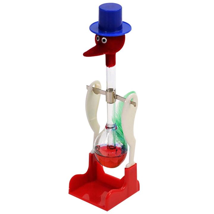 New Creative Non-top Liquid Drinking Gla Lucky Bird Duck Bobbing Magic Prank Toy