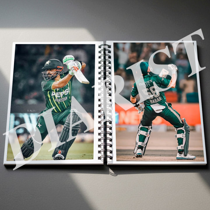 Customized%20Babar%20Azam%20Photo%20Diary%20(4x6%20Inches,%2040%20Ultra%20Glossy%20Pages)%20%E2%80%93%20Cricket%20Fan%20Collectible%20-%20Image%202