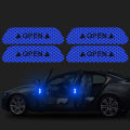 4Pcs Car Door Stickers Universal Safety Warning Mark Reflective Car Door Opening Stripe Auto Exterior Decoration Accessories. 