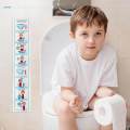Visual Schedule for Kids Toilet Routine Chart for Kids Classroom Girls Boys. 