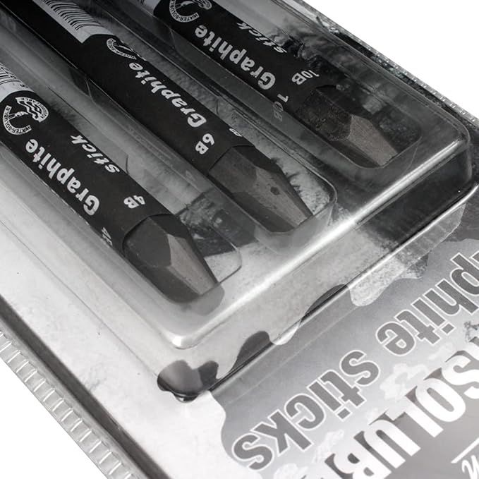 Worison%20Watersoluble%20Graphite%20Sticks%20Pack%20of%203%20for%20Sketching%20and%20Drawing%20-%20Image%203