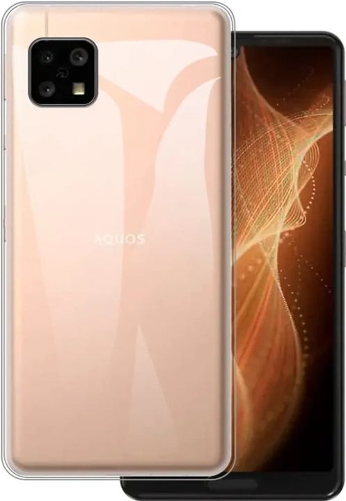 Sharp%20Aquos%20Sense%205G%20Case,%20Scratch%20Resistant%20Soft%20TPU%20Back%20Cover%20Shockproof%20Silicone%20Gel%20Rubber%20Bumper%20Anti-Fingerprints%20Full-Body%20Protective%20Case%20Cover%20for%20Sharp%20Aquos%20Sense%204%20(Transparent)%20-%20Image%203