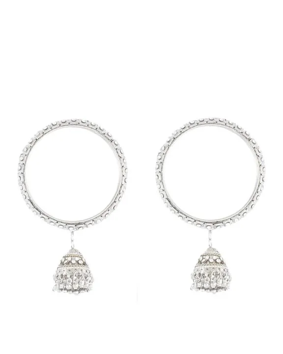 Pack%20of%202%20-%20Silver%20Rodium%20Plated%20Jhumki%20Bangles%20For%20Women%20-%20jh716%20-%20Image%203