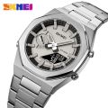 SKMEI men electronic watch dual-display electronic watch with luminous waterproof watch fashion business style For Men 1816. 