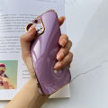 AMORVOR for Samsung Galaxy J4 Plus 2018 / J4 Prime Back Cover Mirror Lucky Deer Luxury 6D Plating Soft Silicone Phone Case. 