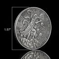 12 Constellation Aquarius Embossed Symbol Love Collectible Coin Value (01.20- 02.18). 