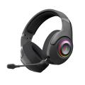 Bloody GR270 Gaming Wireless Headset - 2.4GHz Wireless + Bluetooth v5.2 - RGB Flow Backlit - 3.5mm Wired Audio - USB C + USB A Connectivity - Compatible with PC, Mobile, PS4, PS5, Switch. 