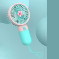 Portable Mini Small Hand Held Fan Soft Silicone Mini USB Rechargeable Portable Pocket Fan for Outdoor,Handheld Fan, Commute, Office, Travel. 