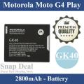 Motorola Moto G4 Play Battery GK40 Replacement Premium Quality 2800mAh For Motorola Moto G4 Play. 