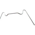 Greenhouse Glazing Clips, Stainless Steel W Type Clips Leaf Spring Clips for Greenhouse Glass House Twin-Hall Web 100PCS. 