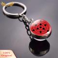 Super Key Ring Cartoon Naruto Anime Sharingan Eye Key Ring Pendant Toy. 