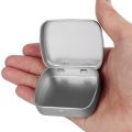 Metal Containers-12 Pack Metal Tin Box Mini Portable Box Containers for Drawing Pin, Bead Earring Jewelry Storage. 