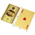 Planet T: Golden US $ PLAYING CARDS (PLASTIC). 