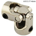 RC Car Boat Model Universal Coupler Joint Coupling Steel Shaft Connector Car Metal Cardan Joint Gimbal Couplings Shaft Motor Connector Universal Joint. 
