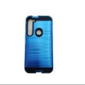 Metal Armor Laser Case for Motorola Moto G Stylus 2020 G8 Plus Durable Protection Shockproof Stylish Design with Laser Etched Pattern. 