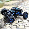 Rock Crawler 4x4 Off Road Monster Remote Control Car For Kids/ Remote Control Electric RC 1/16 Scale 2.4GHz 4WD High Speed Racing Car Off Road Truck With Rechargeable Battery outdoor toys offroading Monster Truck 4 x 4 Truck. 