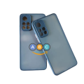 Xiaomi Redmi Note 11T 5G / Redmi Note 11S 5G (China) / Poco M4 Pro 5G Case, Smoky Matte Shockproof Lens Protective Back Cover for M4Pro5G / Redminote115G / Redminote11T5G. 