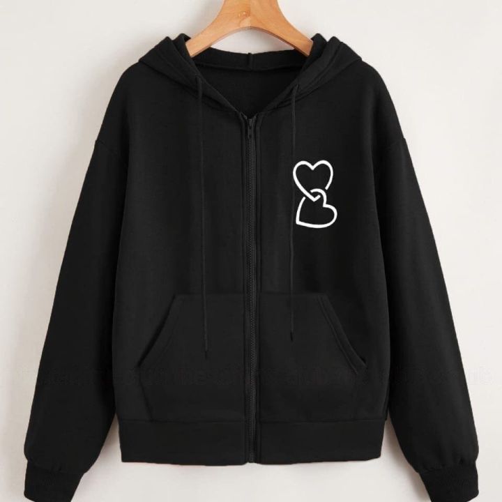 Black%20Heart%20Print%20Fleece%20Hoodie%20for%20Girls%20and%20Women%20Winter%20Wear%20-%20Image%204