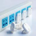 3 pieces 2 Hole Sockets Cover Plugs Baby Electric Sockets Outlet Plug kids Safety. 