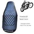 Honda 125 2024 2025 Model Rexine Seat Cover CG 125 Black Rexine Seat Cover. 