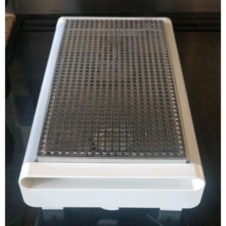 Brabantia Food Warmer, 2 Burner - White with Grille