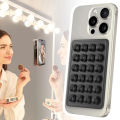 Double Side Silicone Suction Pad Phone Holder Self - Adhesive Rubber Suction Holder Silicon Square Phone Case Silicon Pad For Phone - Compatible With All Mobiles & Tablets. 