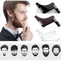 Beard Shaping Tool Template. Beard Shaper Tool Plus Comb for line up & Edging, Men's Facial Hair Hairline Perfect Symmetric Lines and Trim with Beard Trimmer Hair Clipper or Razor.. 