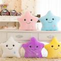 NYT Unique Luminous Pillow Vivid Star Design Led Light Cushion Plush Toy. 