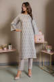 Saya Unstitched Jacquard Cotton Shirt Un-Stitched Shirt For Women / For Girls - SATRANGI VOL 01 (FEBRUARY 2023). 