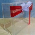 Clear Acrylic Gift Box, Birthday Gift Box Acrylic Box Get Will Soon Gift box Available customized Box On Demand. 