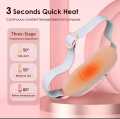Babe - Period Pain Cramp Relief Belt -Massager machine-Portable Menstrual Heating Pad, Heated for Menstrual Cramp Relief with 3 Heat Levels & 4 Modes, Electric Belt Massage for Women and Girls -Electric Massager Machine for Women-Massager/Beauty Tools. 