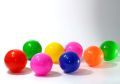 Plastic Balls for Kids Without Edges (Multicolor) - 50 Pcs. 