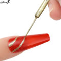 Monja Nail Art Liner Polish 8ml Glitter Glitter Silver Gold Nail Art Painting Manicure Tools DIY Drawing Nail Gel for Line UV LED Required. 