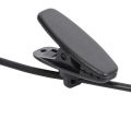 2X Straight Listen Only Transparent Flexible Acoustic Tube Earpiece 3.5mm Earphone Headset Mono Jack for Walkie-Talkie. 