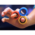 Stress Relief Magnetic 3 Rings - Magnetic Ring Fidget Toy, Finger Fidget Spinner, Decompression Toy for Stress and Anxiety Relief. 