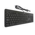 Ultra Slim Keyboard (wired) for pc & laptop 100% orignal H-P / D-E-L-L USB Ultra Slim Business Keyboard branded Used. 