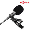 Mic 3.5mm Clip Microphone For Youtube Collar Mike for Voice Recording Lapel Mic Mobile, PC, Laptop, Android Smartphones, DSLR Camera Microphone. 