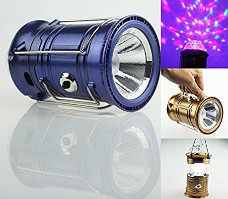 Magic Cool Camping Lights XF-5802 1W+6LED+3 Color LED