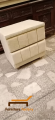 Stylish plush velvet side table furniture factory. 