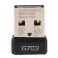 USB Mouse Receiver for Logitech G703 for LIGHTSPEED Wireless Mouse Wireless 2.4G Technology Portable Mouse Adapter. 