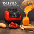 Heavy Duty German Powerful Blender 2 in 1 4500 Watts Power Full Motor 2l Large Capacity Unbreakable Jug and 700ml Chopper Multifunctional Blender for Smoothie Milkshake Juicer Ice Crusher Electric Grain Grinder 15 Rotating Speeds. 