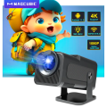 Magcubic HY320 4K Android Projector , Native 1080P 390ANSI Dual Wifi6 BT5.0 1920*1080P  Cinema portable Projector - NTV Lifetime pacakage. 