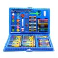 86pcs Kids Drawing And Color Art Set Painting Pen Colour Pencils With Case. 
