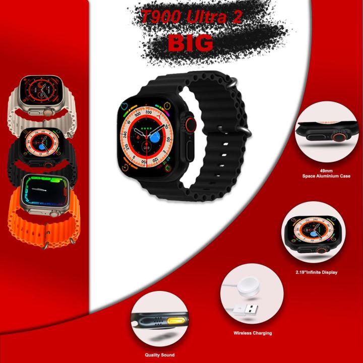 T900%20Ultra%202%20BIG%202.19%20Infinite%20Display%20Smart%20Watch%20Full%20Touch%20Screen%20Bluetooth%20Call%20Space%20Aluminum%20Case%2049%20MM%20Heart%20Rate%20Sleep%20Monitoring%20Water%20Proof%20Wireless%20Charging%20Android%20and%20iOS%20Multicolor%20Men%20Women%20Ultra%20Watch%20/%20T900%20Ultra%202%20Smart%20Watch%20-%20Image%202