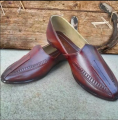 Leather Craft Nagra Arabic Shoes For Men's. 